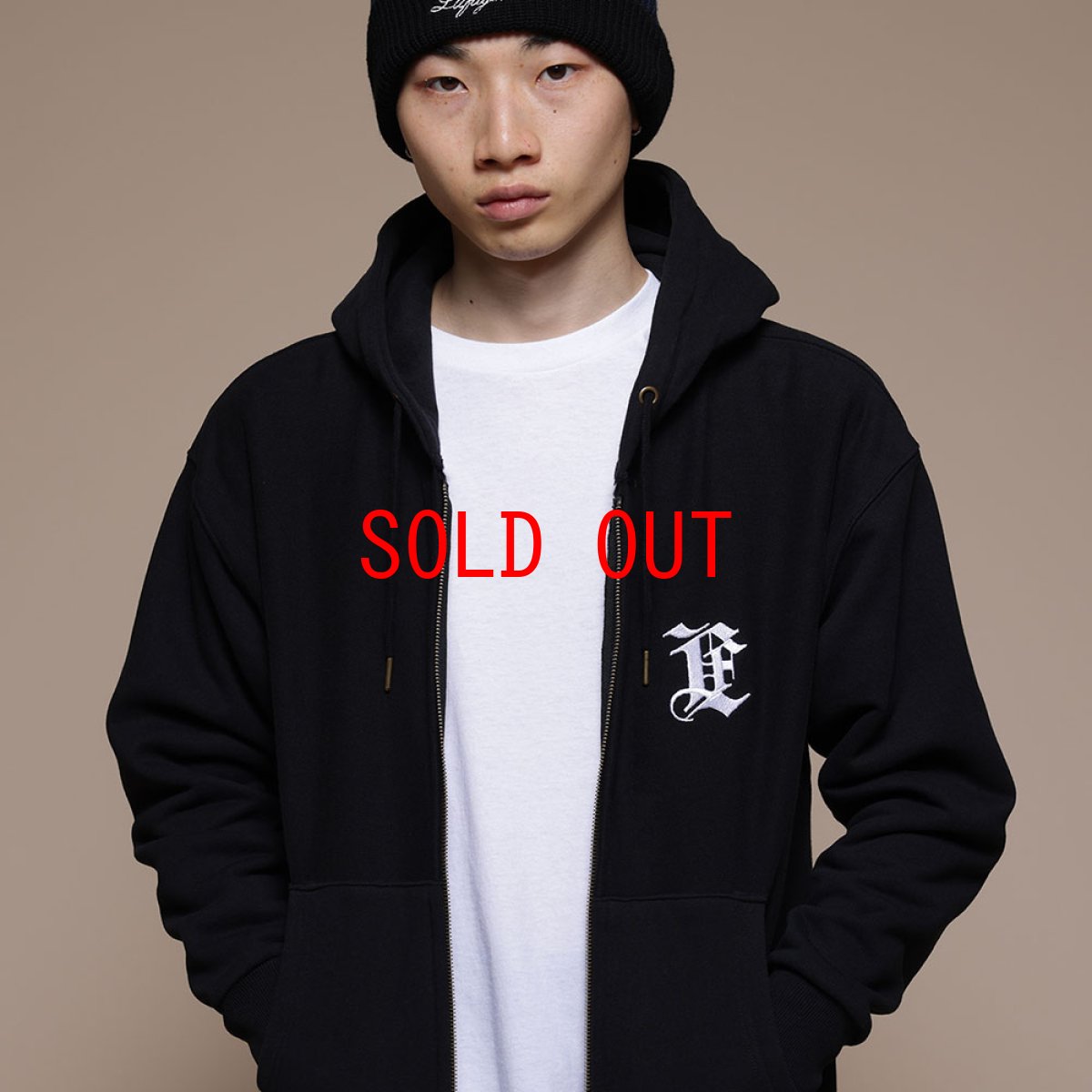 画像7: Monogram LF Logo US Cotton Full Zip Hoodie スウェット ロゴ ジップ アップ パーカー (7)