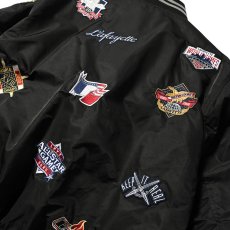 画像9: All Over Emblem Satin Varsity Jacket エンブレム サテン スタジャン スタジアム ジャケット (9)