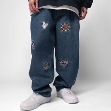 画像12: All Over Emblem Denim Pants Baggie Fit バギー フィット デニム パンツ (12)