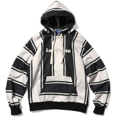 画像2: Mexican Stripe Logo Hoodie WHT メキシカン ストライプ スウェット プルオーバー パーカー (2)