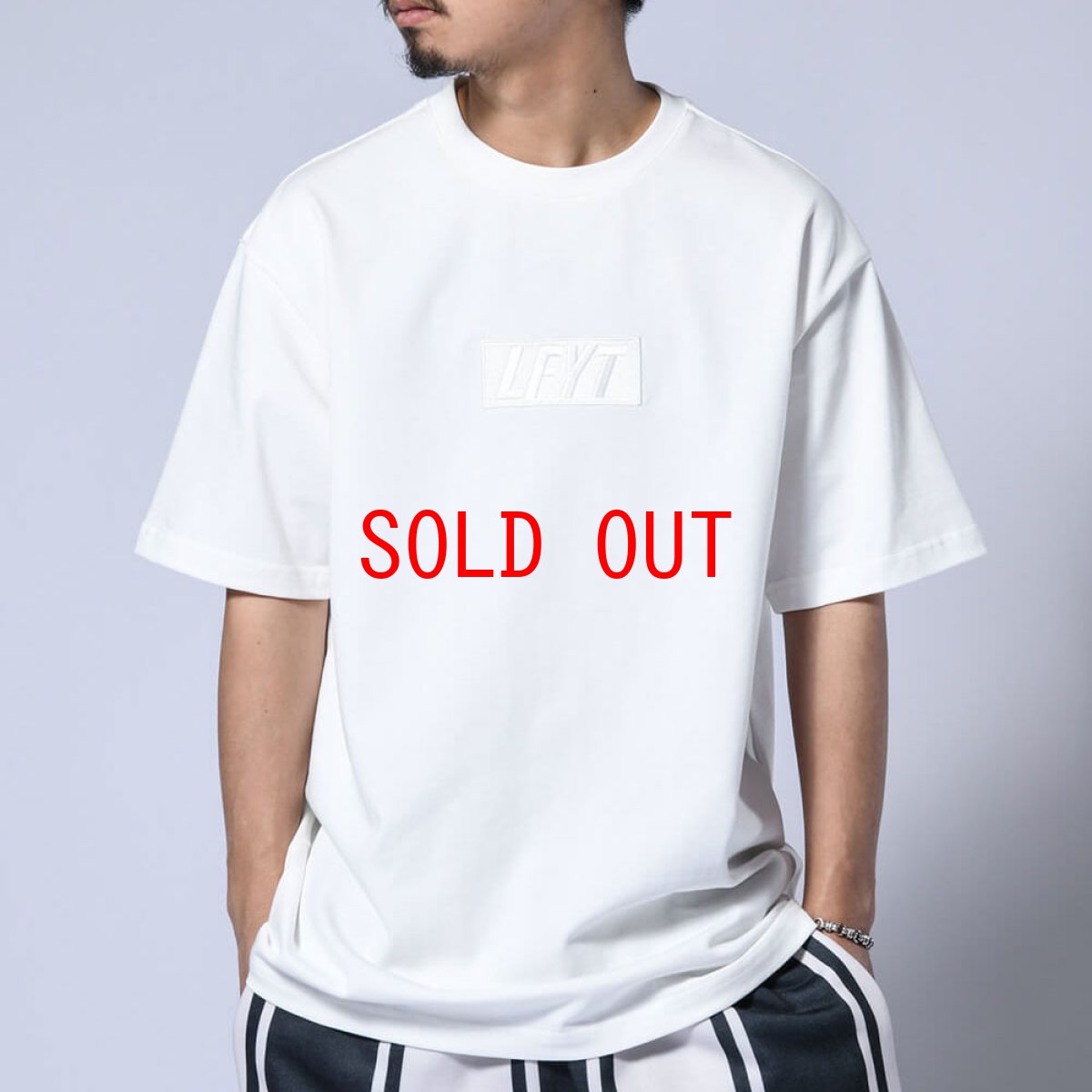 画像4: Tonal Box Logo S/S Tee トーナル ボックス ロゴ 半袖 Tシャツ (4)