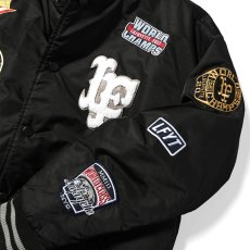 画像7: All Over Emblem Satin Varsity Jacket エンブレム サテン スタジャン スタジアム ジャケット (7)