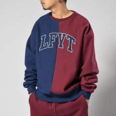 画像1: 2 Tone Arch Logo US Cotton Crewneck Sweat Shirt クルーネック スウェット (1)