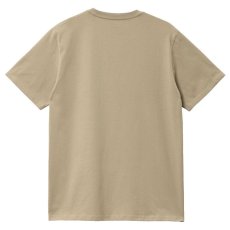 画像2: Pocket S/S One Point Tee ポケット ワンポイント ロゴ 半袖 Tシャツ (2)