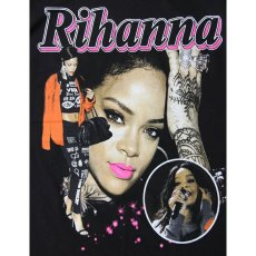 画像2: Music S/S Tee Rihanna Black オフィシャル リアーナ フォト Tシャツ Official (2)