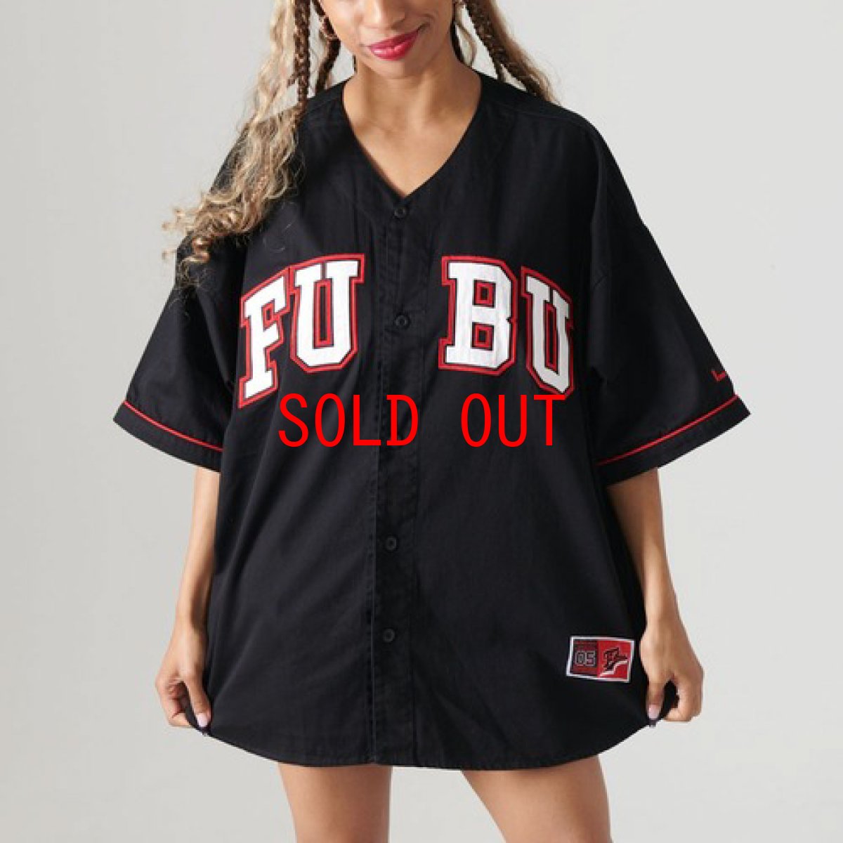 画像1: Classic Logo Baseball Jersey Game Shirt embroidery 刺繍 ワッペン ロゴ ベースボール シャツ ジャージ (1)