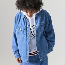 画像9: Classic Denim Jacket Light Washed embroidery 刺繍 デニム ジャケット ワッペン (9)