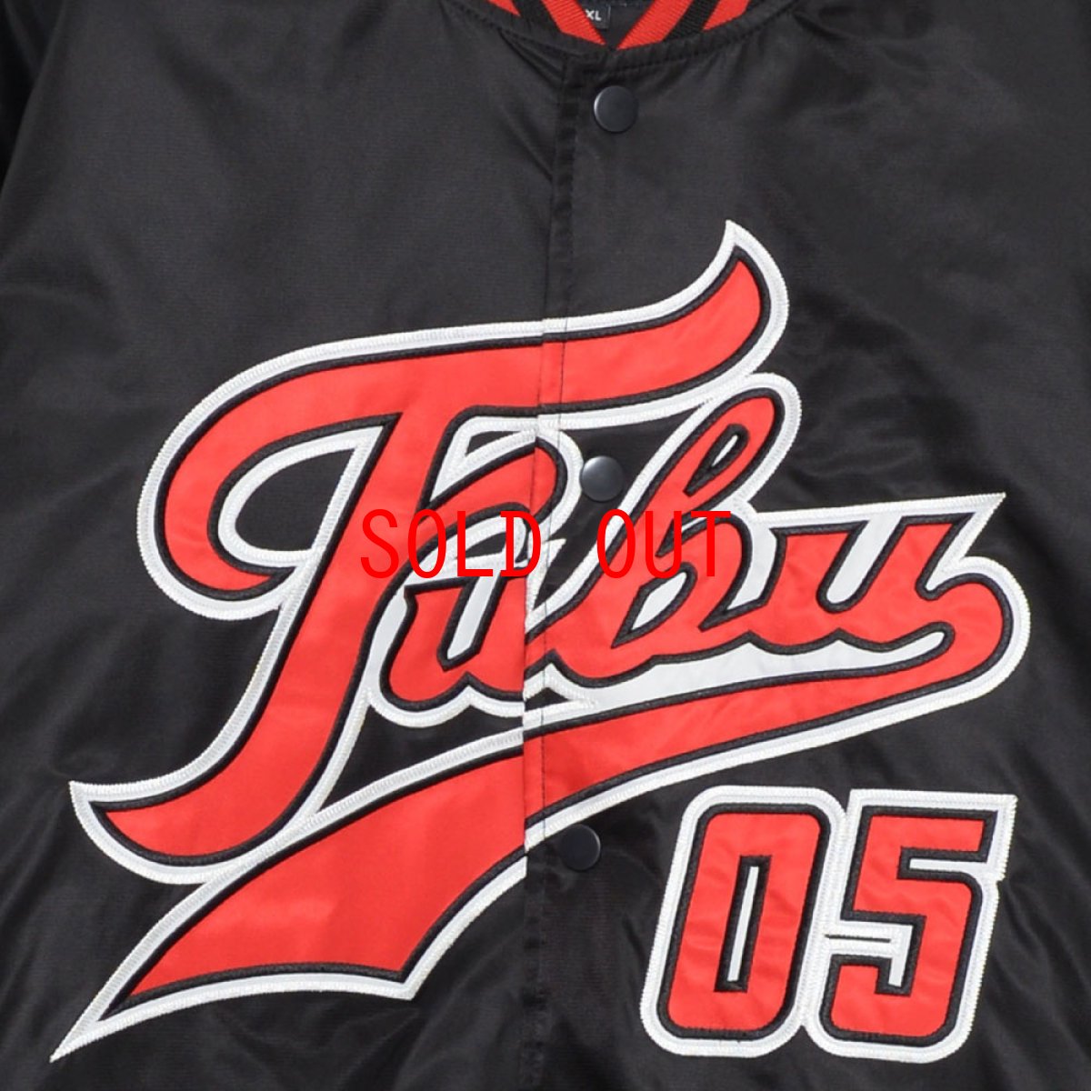 画像5: Classic Logo Satin Stadium Jacket embroidery 刺繍 サテン スタジアム ジャケット ワッペン スタジャン (5)