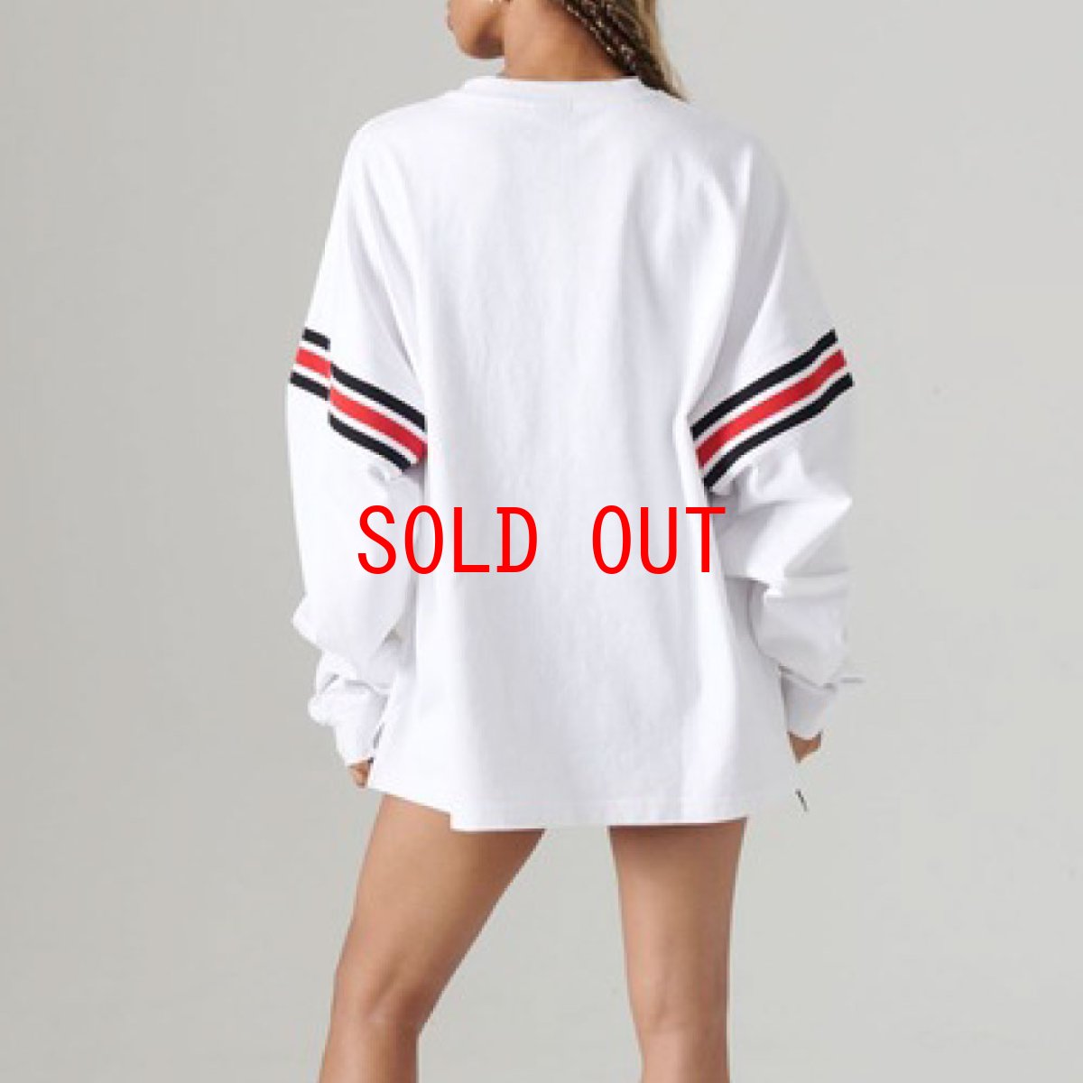 画像4: Classic Arch Logo L/S embroidery Tee アーチ ロゴ 長袖 Tシャツ (4)