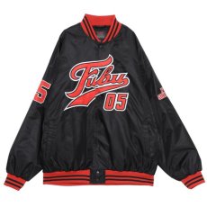 画像2: Classic Logo Satin Stadium Jacket embroidery 刺繍 サテン スタジアム ジャケット ワッペン スタジャン (2)