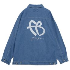 画像3: Classic Denim Jacket Light Washed embroidery 刺繍 デニム ジャケット ワッペン (3)