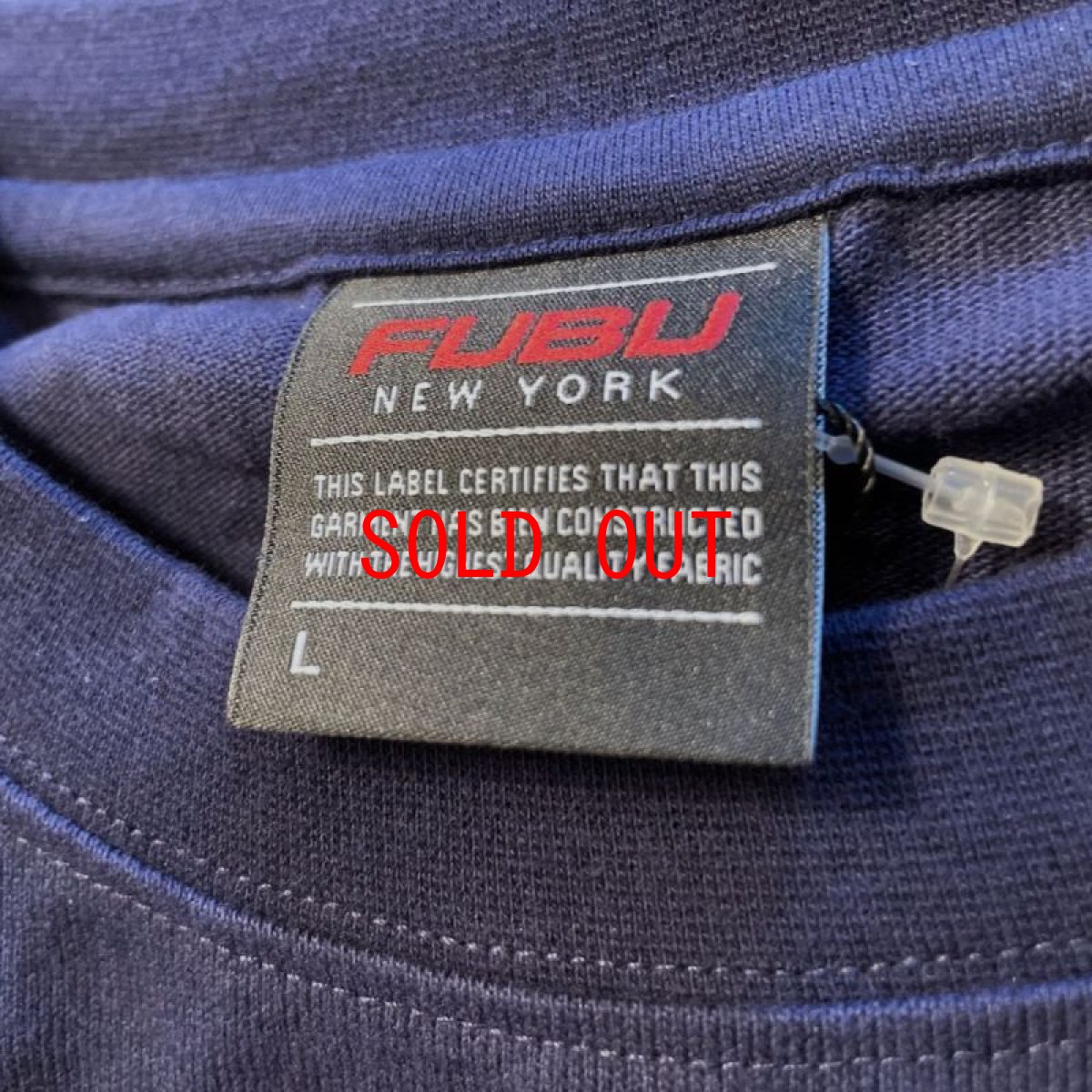 画像7: Classic Arch Logo L/S embroidery Tee NVY アーチ ロゴ 長袖 Tシャツ (7)