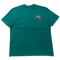 画像1: Script Sport Logo embroidery GRN S/S Tee スクリプト 刺繍 スポーツ ロゴ 半袖 Tシャツ (1)