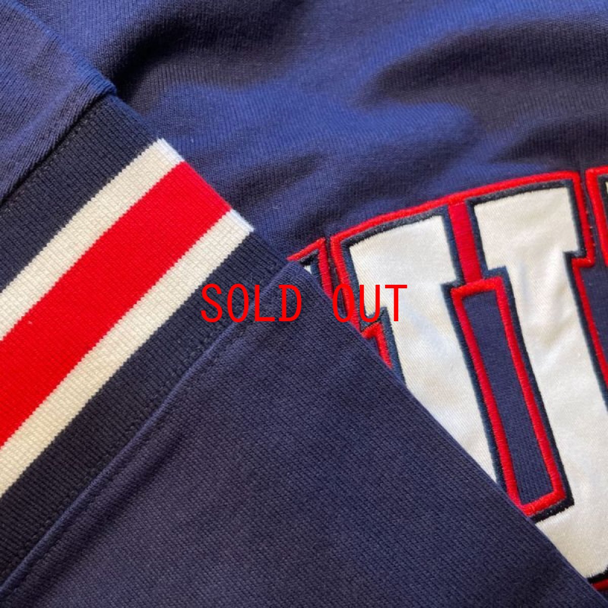 画像8: Classic Arch Logo L/S embroidery Tee NVY アーチ ロゴ 長袖 Tシャツ (8)