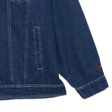 画像5: Classic Denim Jacket Washed embroidery 刺繍 デニム ジャケット ワッペン (5)