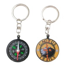 画像1: Trails Compass Key chain トレイル コンパス キーチェーン (1)