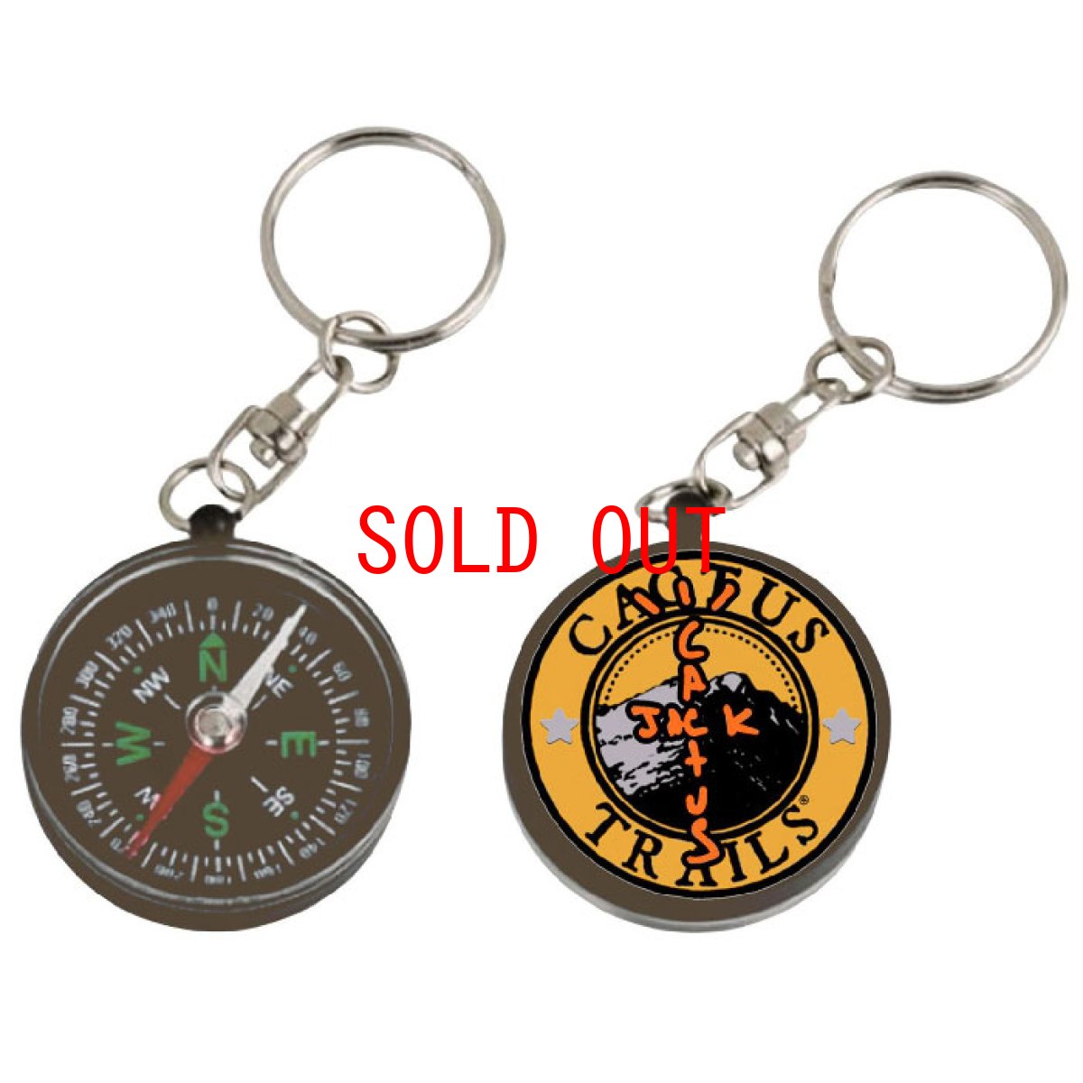 画像4: Trails Compass Key chain トレイル コンパス キーチェーン (4)