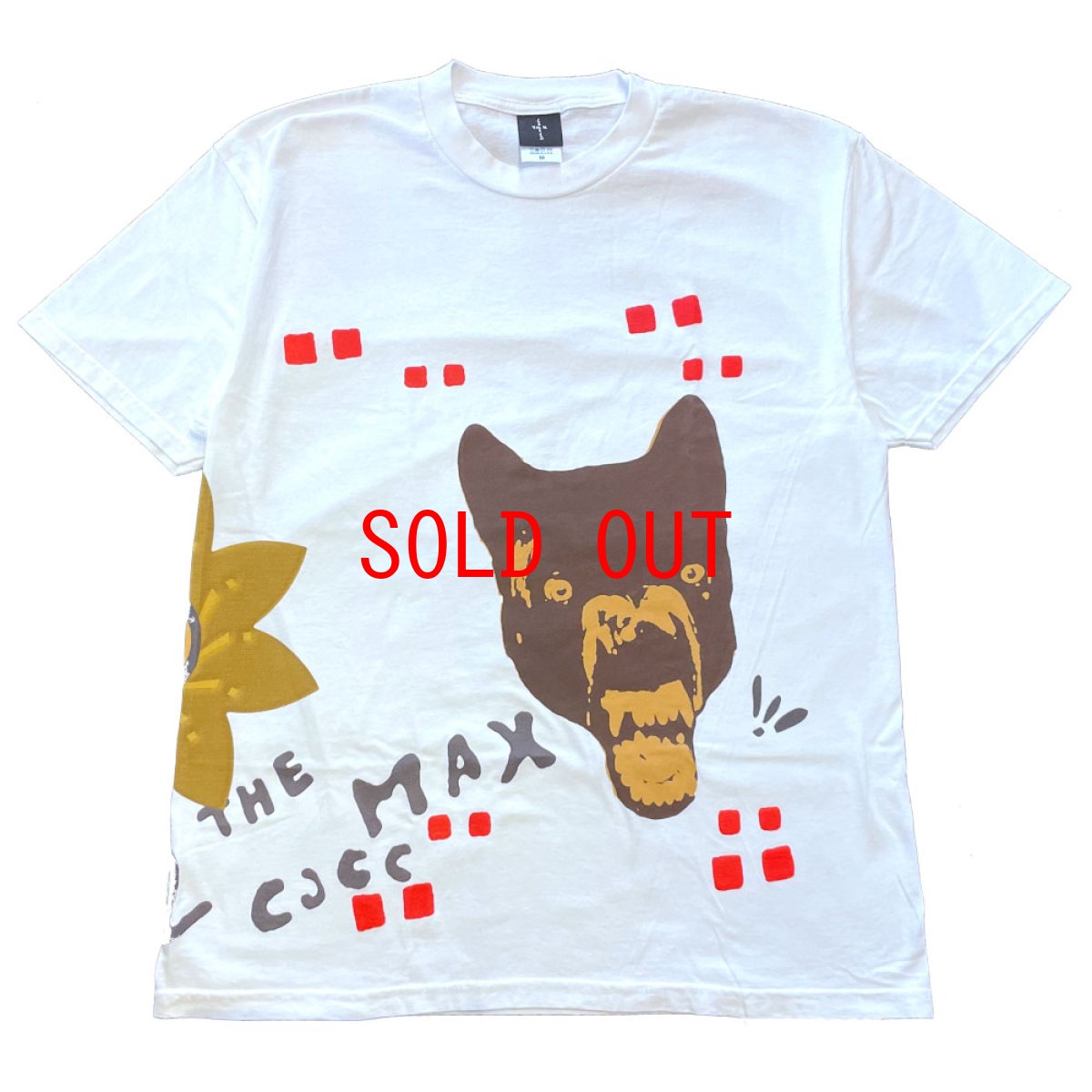 画像2: Animal S/S Tee Washed White 半袖 Tシャツ (2)
