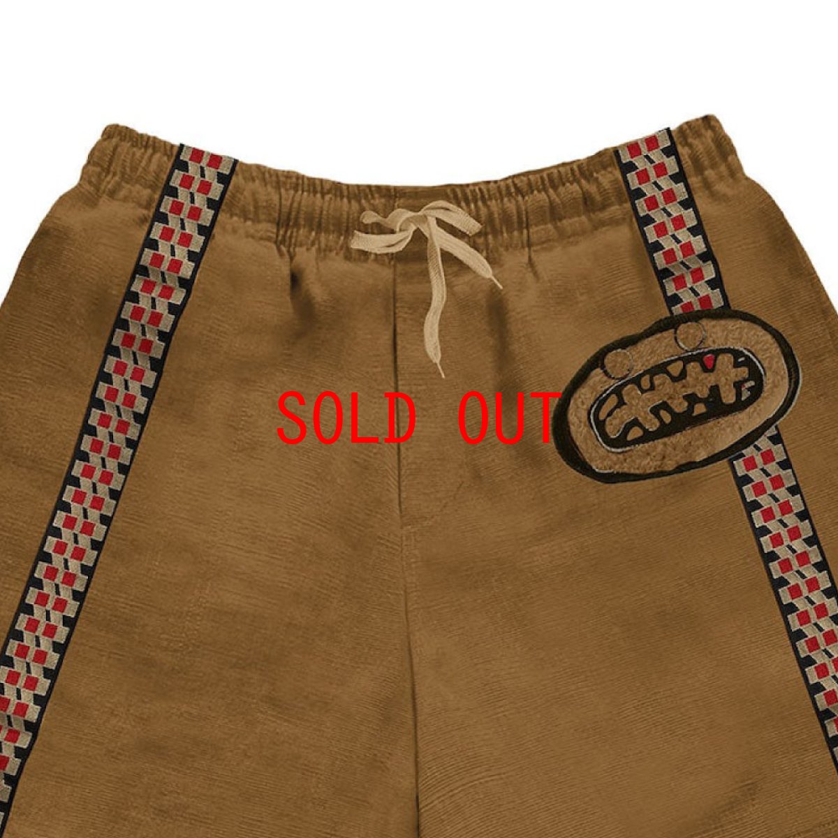 画像4: Stripe Shorts Beige ショーツ (4)