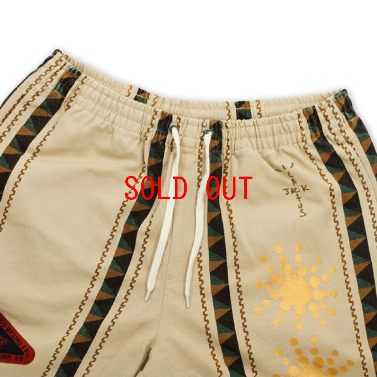 画像3: Stripe Shorts Beige ショーツ (3)