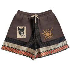 画像1: Animal Wolf Shorts Brown ショーツ (1)