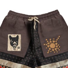 画像3: Animal Wolf Shorts Brown ショーツ (3)