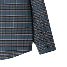 画像6: Solander Check L/S Shirt SBL ロゴ 長袖 チェック シャツ (6)