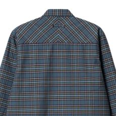 画像4: Solander Check L/S Shirt SBL ロゴ 長袖 チェック シャツ (4)