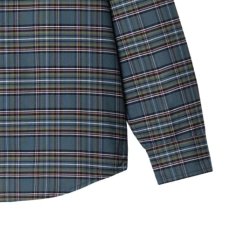 画像7: Solander Check L/S Shirt SBL ロゴ 長袖 チェック シャツ (7)