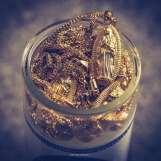 画像6: Virgin Mary Pendant Chain Gold Necklace バージン マリー ネックレス ゴールド (6)