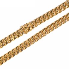 画像3: 14mm Miami Cuban Link Gold Necklace マイアミ キューバン リンク ネックレス ゴールド (3)