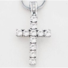 画像3: Mini Size Cross Chain Necklace Silver クロス チェーン ネックレス シルバー (3)