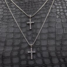 画像4: Midium Size Cross Chain Necklace Silver クロス チェーン ネックレス シルバー (4)