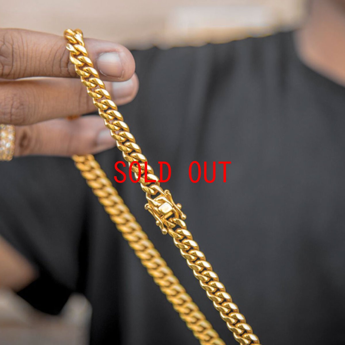 画像3: 8mm Miami Cuban Link Necklace マイアミ キューバン リンク ネックレス (3)