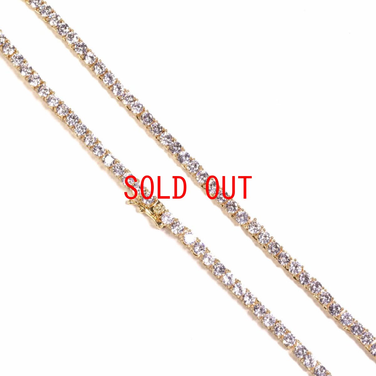 画像6: 2.5mm Tennis Chain Necklace ネックレス テニス チェーン (6)