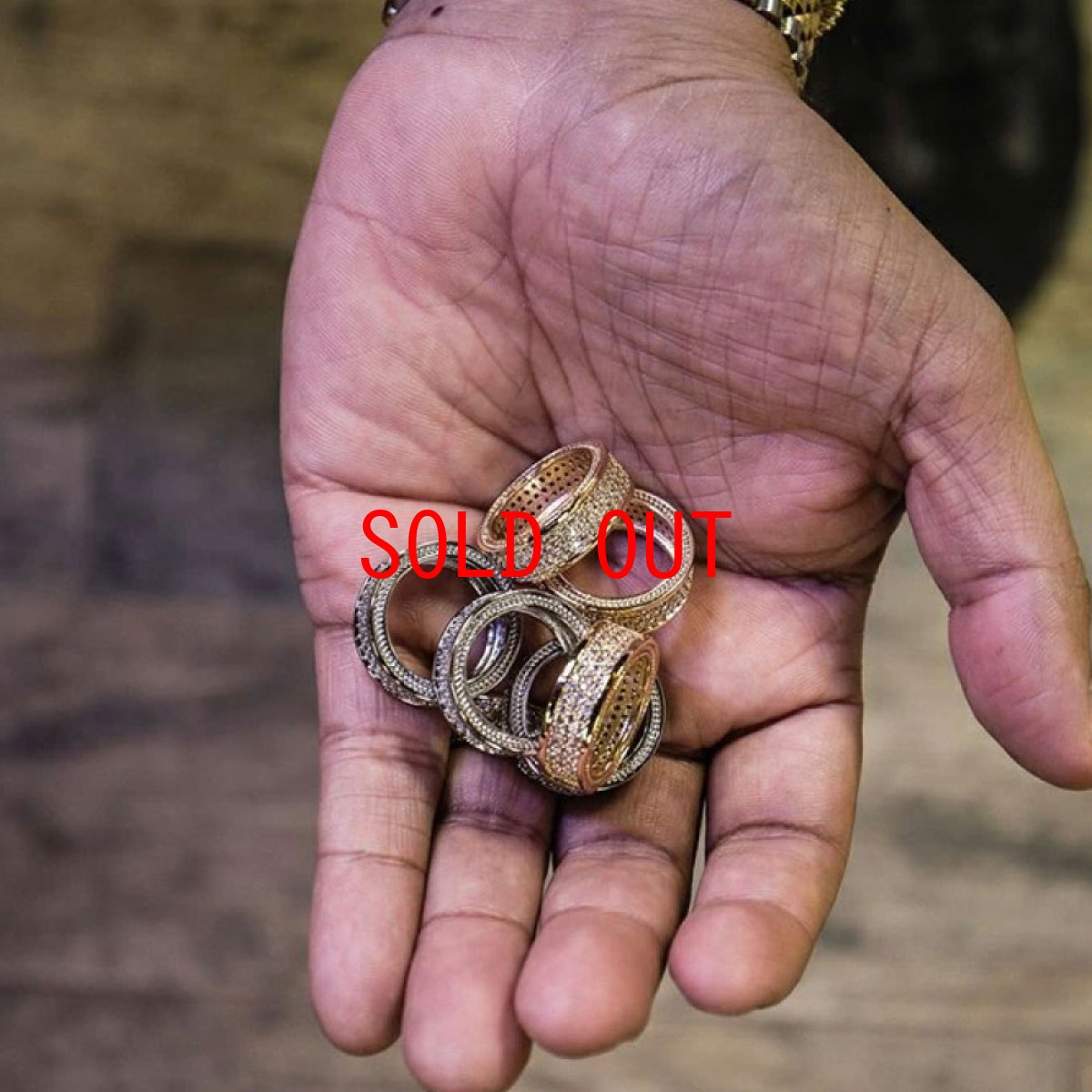 画像4: Triple Row Eternity Ring シルバー トリプル ロウ リング 指輪 (4)