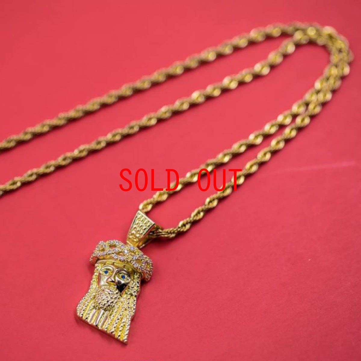 画像7: Mini Jesus Rope Chain Necklace ネックレス ジーザス ロープ チェーン ネックレス (7)