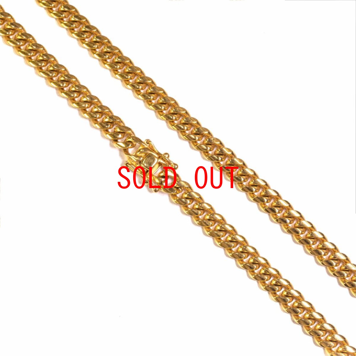 画像4: 8mm Miami Cuban Link Necklace マイアミ キューバン リンク ネックレス (4)