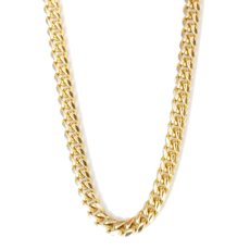 画像2: 8mm Miami Cuban Link Necklace マイアミ キューバン リンク ネックレス (2)