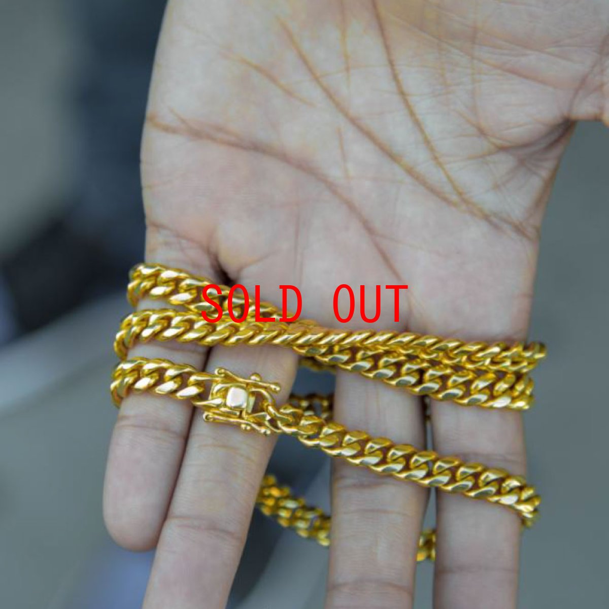 画像11: 8mm Miami Cuban Link Necklace マイアミ キューバン リンク ネックレス (11)