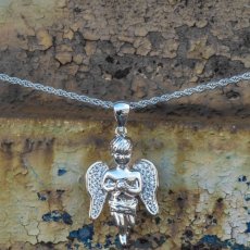 画像7: Angel Piece Rope Chain Necklace エンジェル ピース チェーン ネックレス (7)