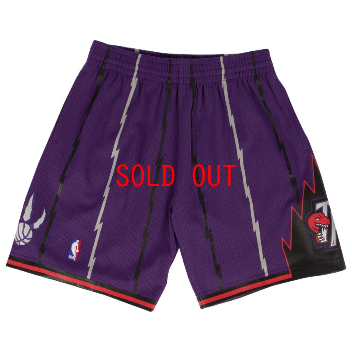 画像1: Tronto Raptors NBA swing man Road Shorts 98-99 トロント ラプターズ スイングマン バスケットボール ゲーム ショーツ (1)