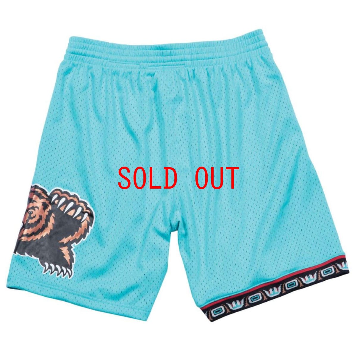 画像2: Vancouver Grizzlies NBA Swingman Shorts 98 バンクーバー グリズリーズ バスケットボール ゲーム ショーツ (2)