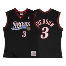 画像1: Philadelphia 76Ers NBA Swingman Jersey 00 #3 Allen Ivers アレン アイバーソン セブンティ シクサーズ スイングマン ジャージ バスケットボール ゲーム シャツ (1)