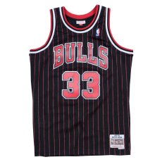 画像2: Chicago Bulls NBA Swingman Alternate Jersey Scottie Pippen 95-96 シカゴ ブルズ スコッティ ピッペン バスケットボール ゲーム シャツ (2)
