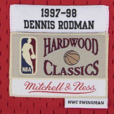 画像5: Chicago Bulls NBA Swingman Home Jersey Rodman 97 シカゴ ブルズ ロッドマン バスケットボール ゲーム シャツ (5)