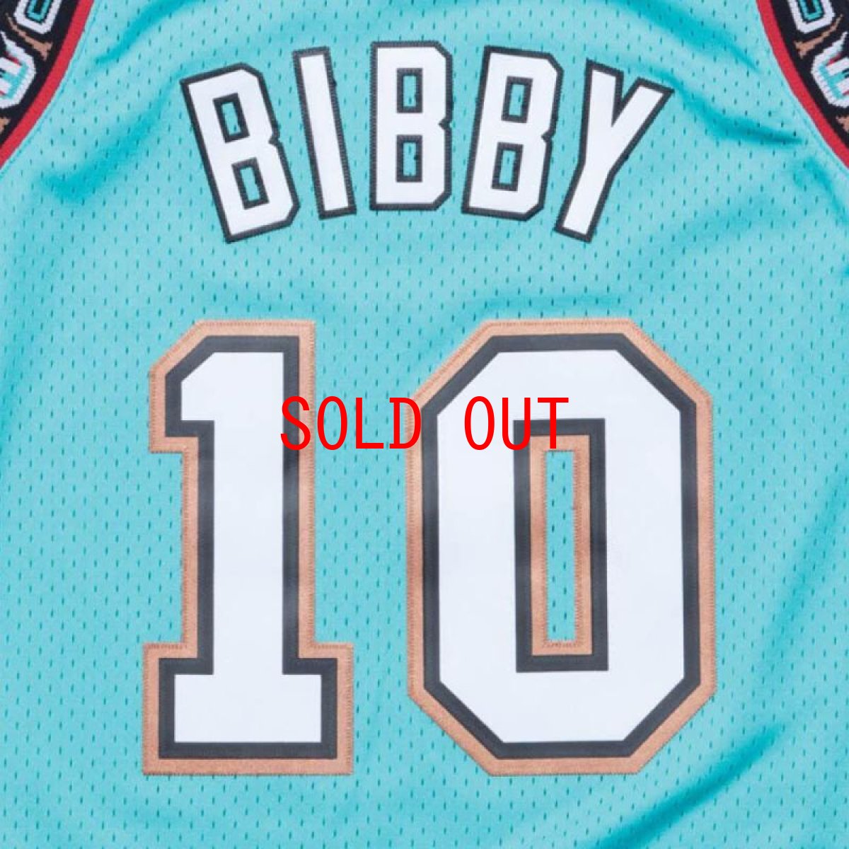 画像6: Vancouver Grizzlies NBA Swingman Home Jersey 98 Mike Bibby バンクーバー・グリズリーズ マイク ビビー バスケットボール ゲーム シャツ (6)