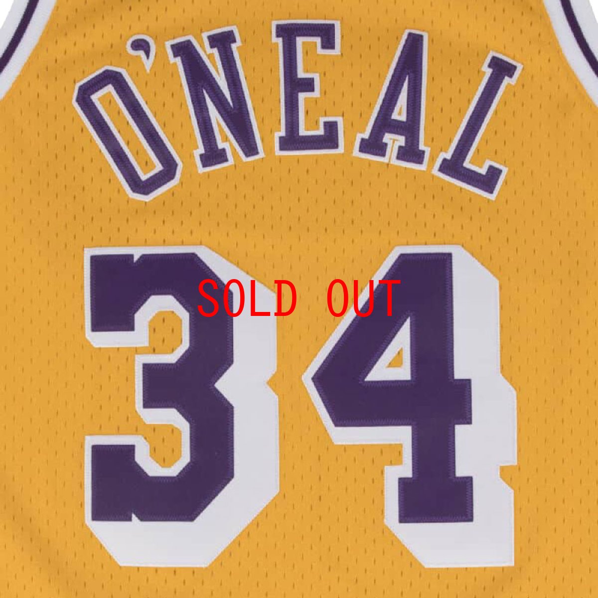 画像6: Los Angeles Lakers NBA Swingman Home Jersey 96-97 シャキール オニール レイカーズ スイングマン ジャージ バスケットボール ゲーム シャツ (6)