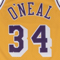 画像6: Los Angeles Lakers NBA Swingman Home Jersey 96-97 シャキール オニール レイカーズ スイングマン ジャージ バスケットボール ゲーム シャツ (6)