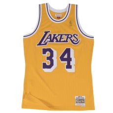画像2: Los Angeles Lakers NBA Swingman Home Jersey 96-97 シャキール オニール レイカーズ スイングマン ジャージ バスケットボール ゲーム シャツ (2)